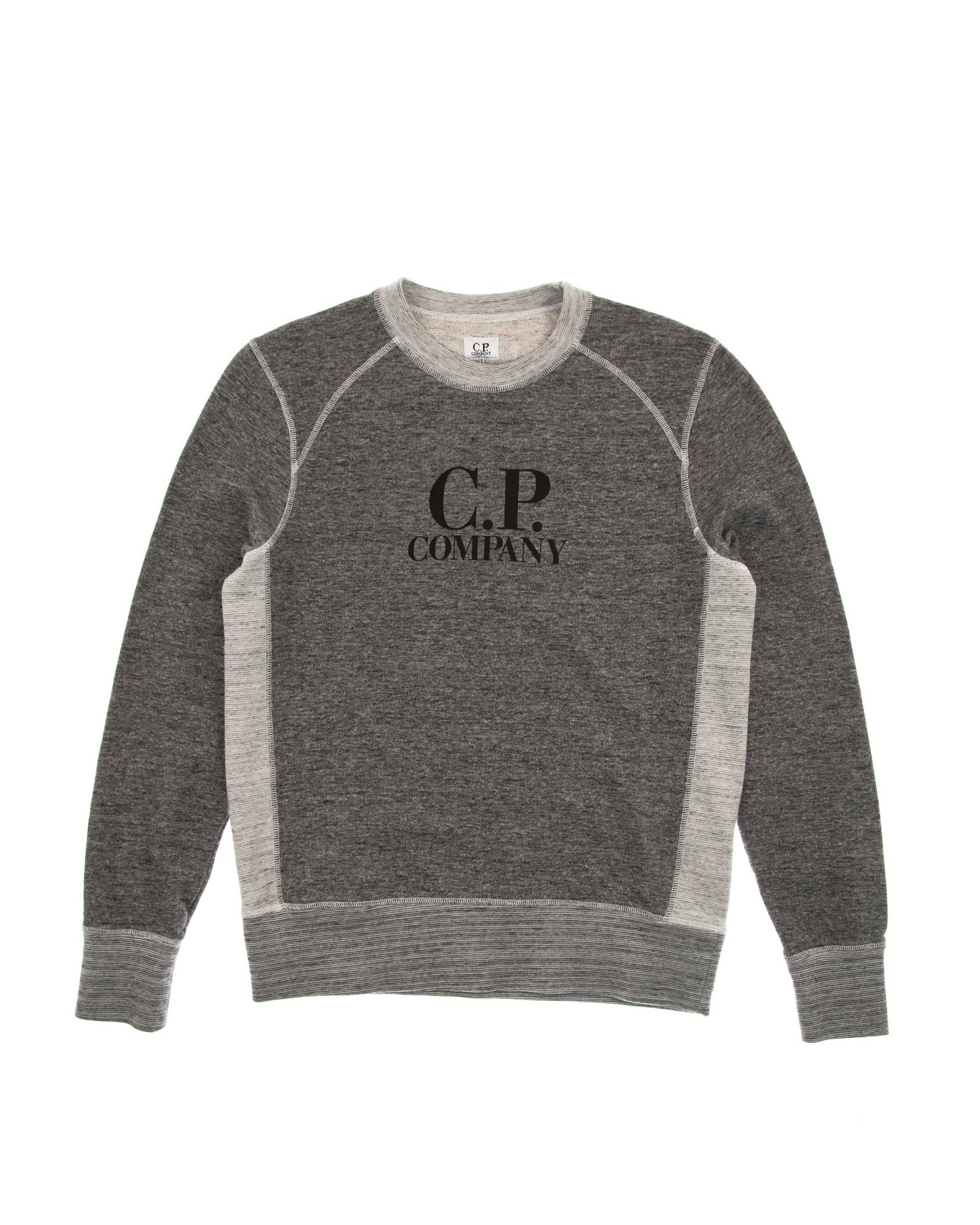 Свитшот C.P.Company Logo Grey Sweatshirt